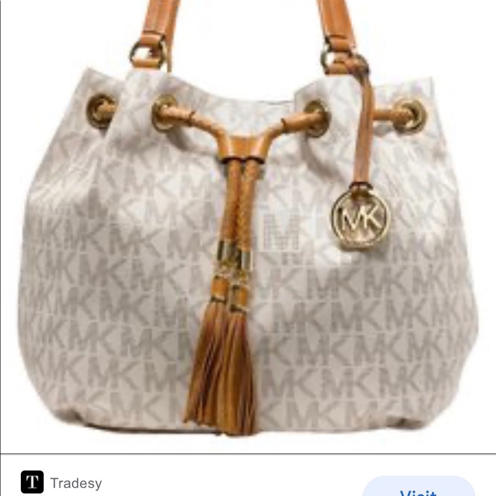 Micheal Kors tassel bag